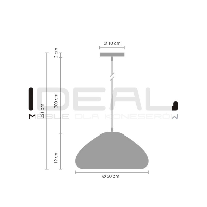 Lampa inspirowana Void 30