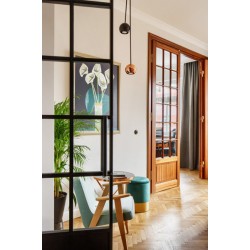 Pufa glamour Barock Velvet welurowa