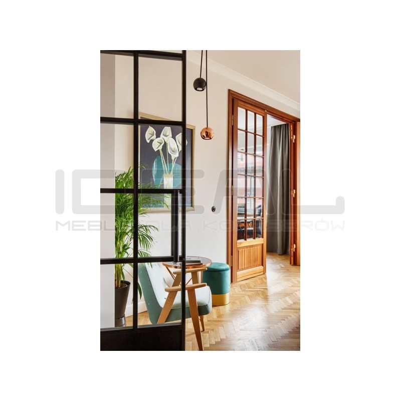 Pufa glamour Barock Velvet welurowa