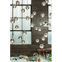 Lampa Wisząca srebrna Starlight 5