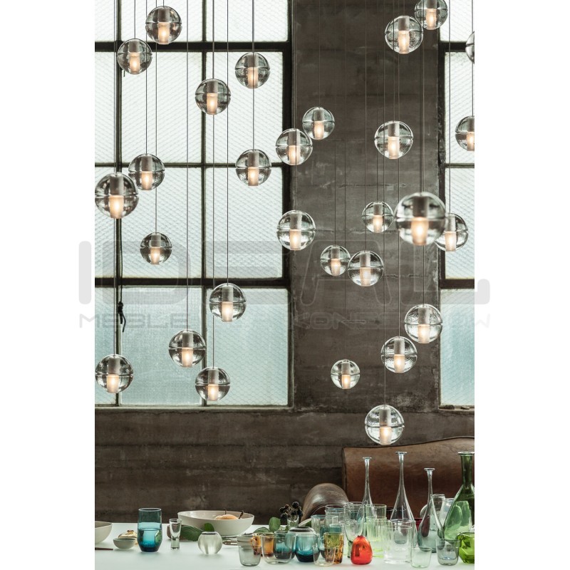 Lampa Wisząca srebrna Starlight 5