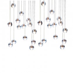 Lampa Wisząca srebrna Starlight 5