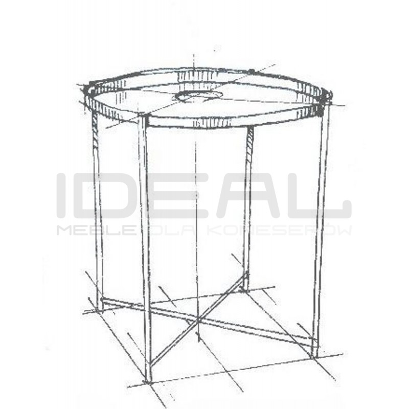 Stolik glamour kawowy Moon