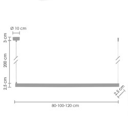 Lampa wisząca glamour Beam 100