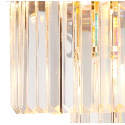 Plafon SPLENDORE ZŁOTY 50 | kryształowy plafon złoty