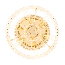 Plafon SPLENDORE ZŁOTY 50 | kryształowy plafon złoty