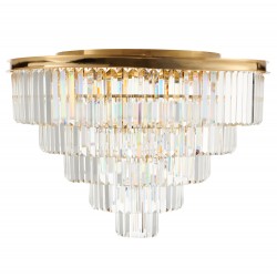 Plafon glamour SPLENDORE ZŁOTY 80