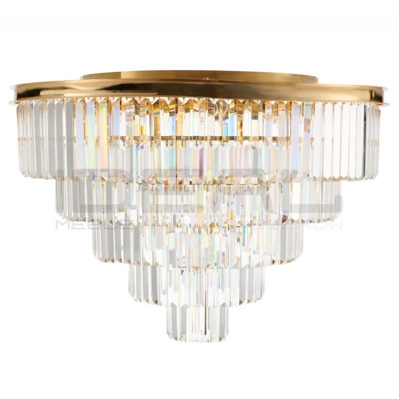 Plafon glamour SPLENDORE ZŁOTY 80