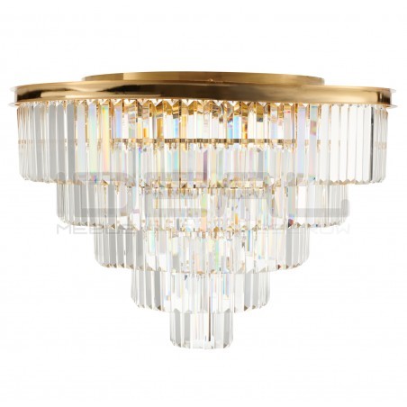 Plafon glamour SPLENDORE ZŁOTY 80