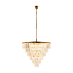 Lampa wisząca glamour SPLENDORE 100 ZŁOTA