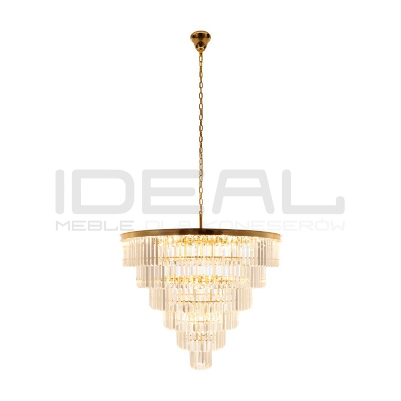 Lampa wisząca glamour SPLENDORE 100 ZŁOTA