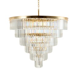 Lampa wisząca glamour SPLENDORE 100 ZŁOTA