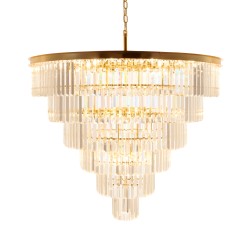Lampa wisząca glamour SPLENDORE 100 ZŁOTA