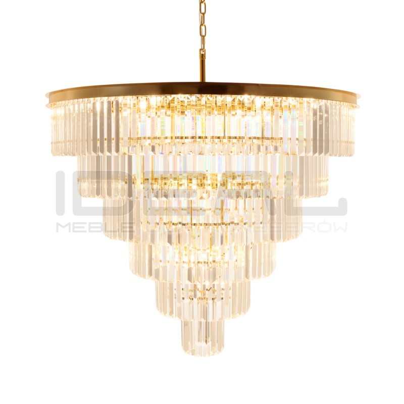 Lampa wisząca glamour SPLENDORE 100 ZŁOTA