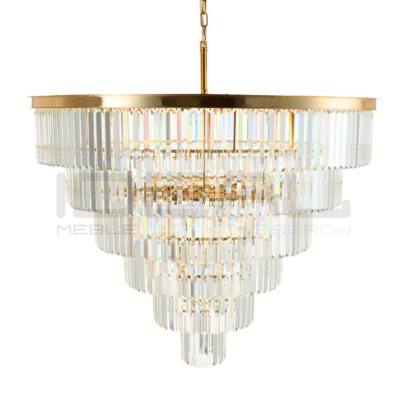 Lampa wisząca glamour SPLENDORE 100 ZŁOTA