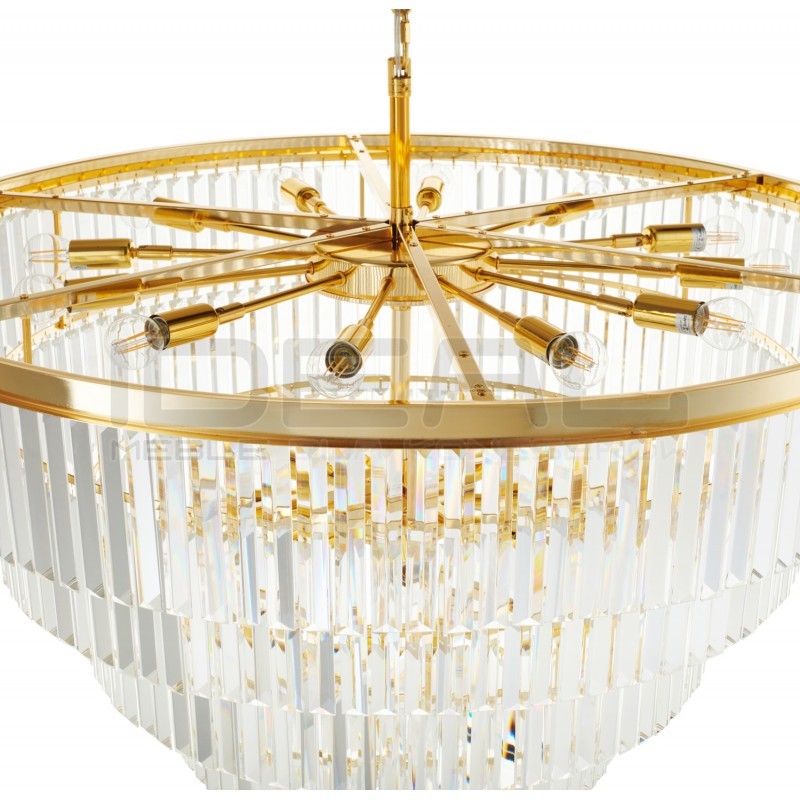 Lampa wisząca glamour SPLENDORE 100 ZŁOTA