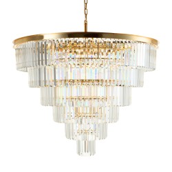 Lampa wisząca glamour SPLENDORE 100 ZŁOTA