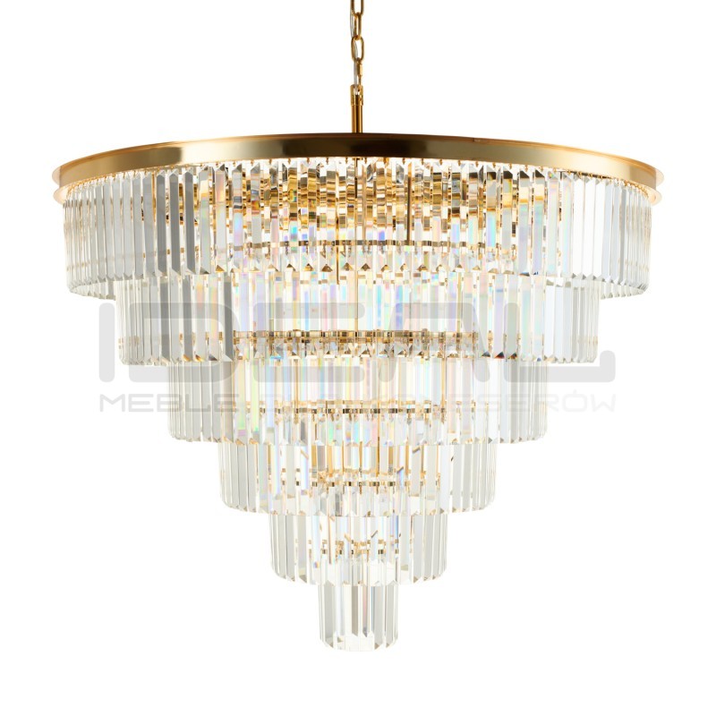 Lampa wisząca glamour SPLENDORE 100 ZŁOTA