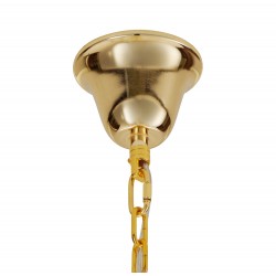 Lampa wisząca glamour SPLENDORE 100 ZŁOTA