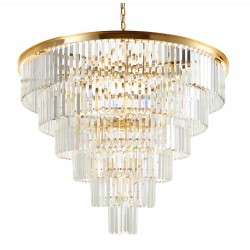 Lampa wisząca glamour SPLENDORE 100 ZŁOTA