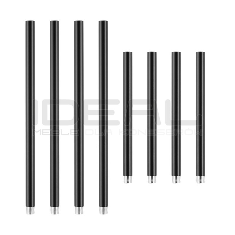 LAMPA WISZĄCA geometryczna  CLEX  6 czarna 100