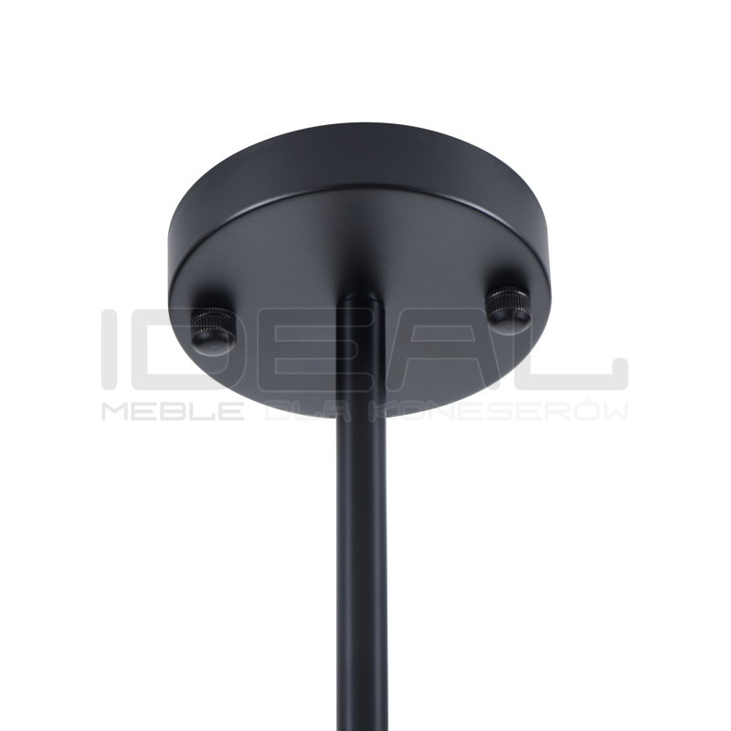 LAMPA WISZĄCA geometryczna  CLEX  6 czarna 100