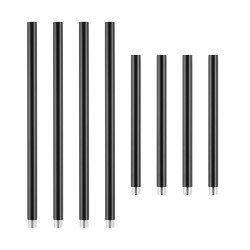 LAMPA WISZĄCA geometryczna  CLEX  4 czarna