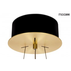 Lampa wisząca glamour SATURNUS 47 złota