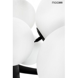 Lampa stojąca rzeźba Człowiek Human czarna | Lampa podłogowa