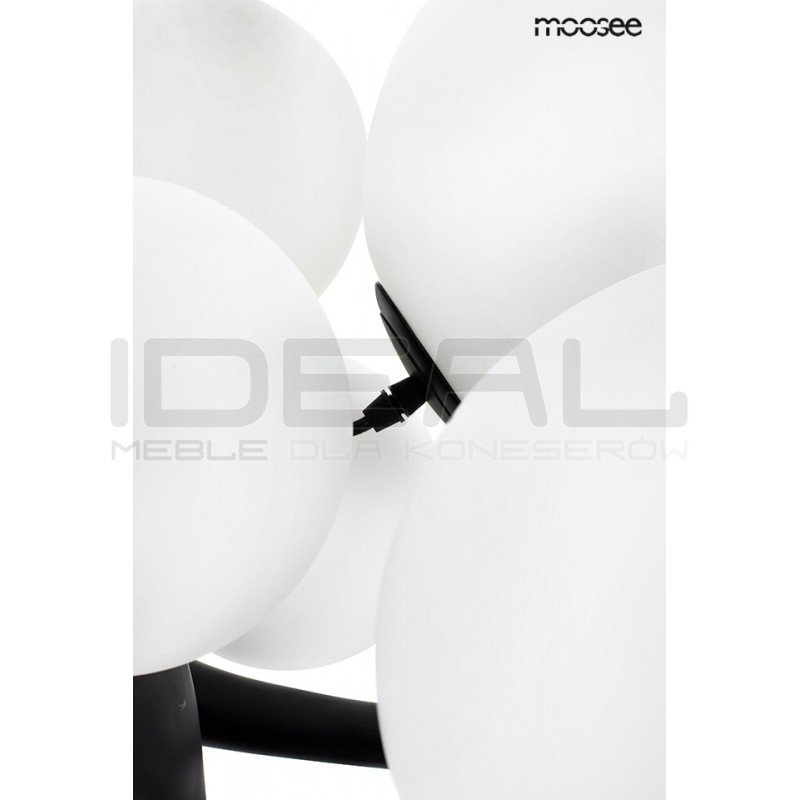 Lampa stojąca rzeźba Człowiek Human czarna | Lampa podłogowa