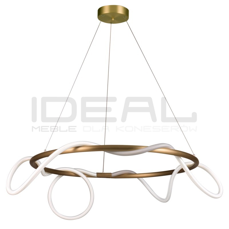 LAMPA WISZĄCA FANTASIA ROUND LED Złota 60