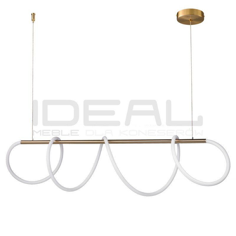 LAMPA WISZĄCA FANTASIA LED ZŁOTA 120 pozioma