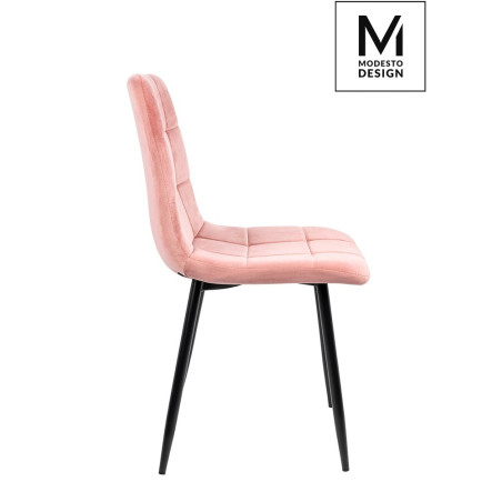 Krzesło welurowe Carlo