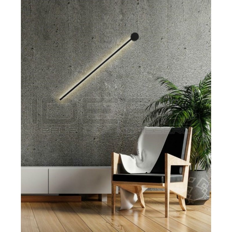 Kinkiet Ombre 80 czarny