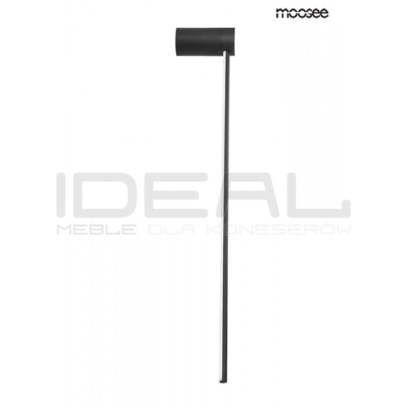 Kinkiet Ombre 80 czarny