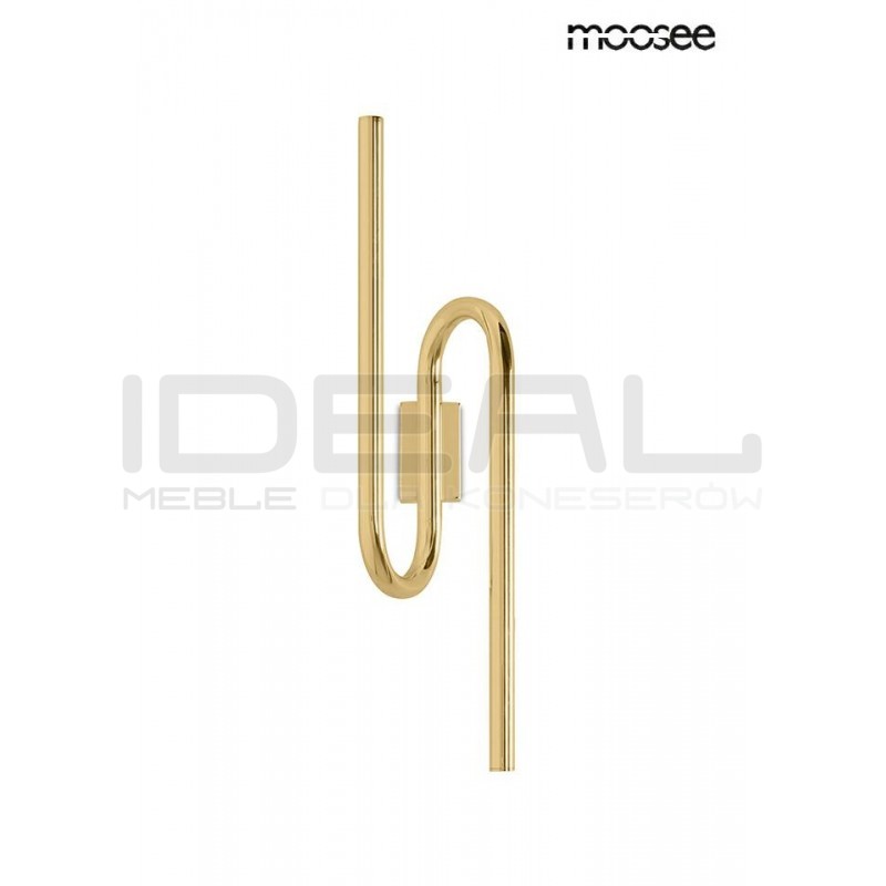 Kinkiet glamour MACAROON złoty