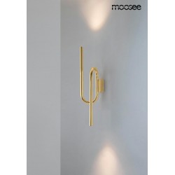 Kinkiet glamour MACAROON złoty