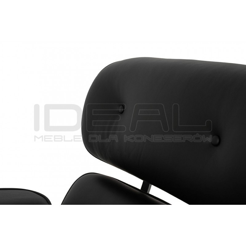 Fotel Lounge HM z podnóżkiem - sklejka jesion