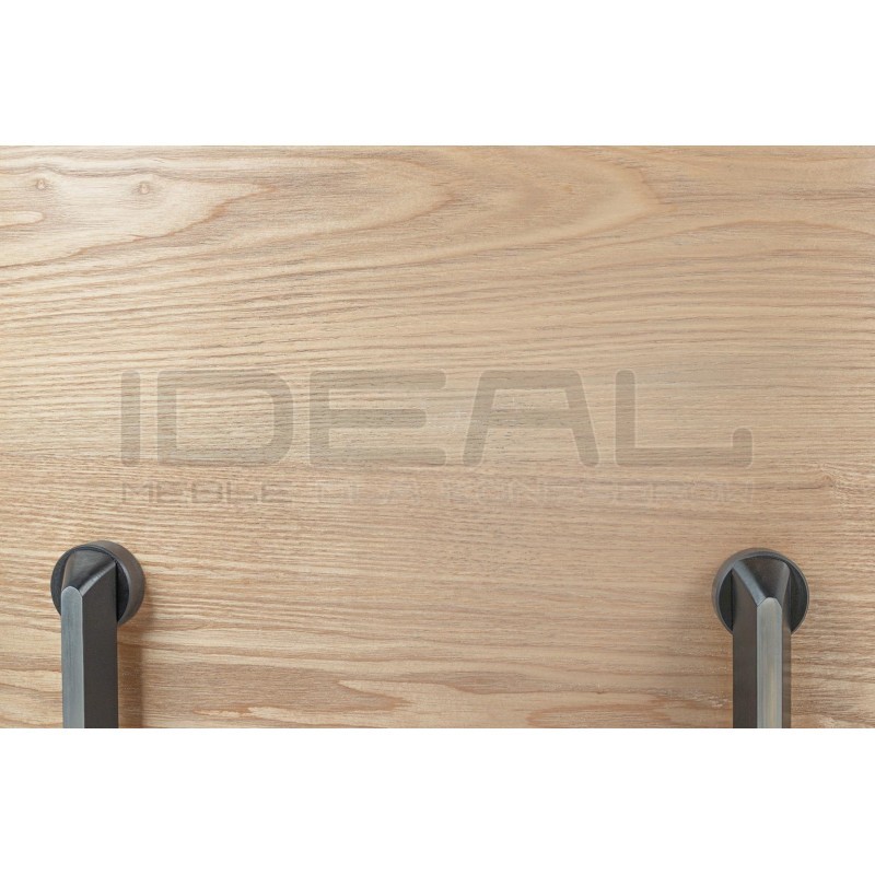 Fotel Lounge HM z podnóżkiem - sklejka jesion