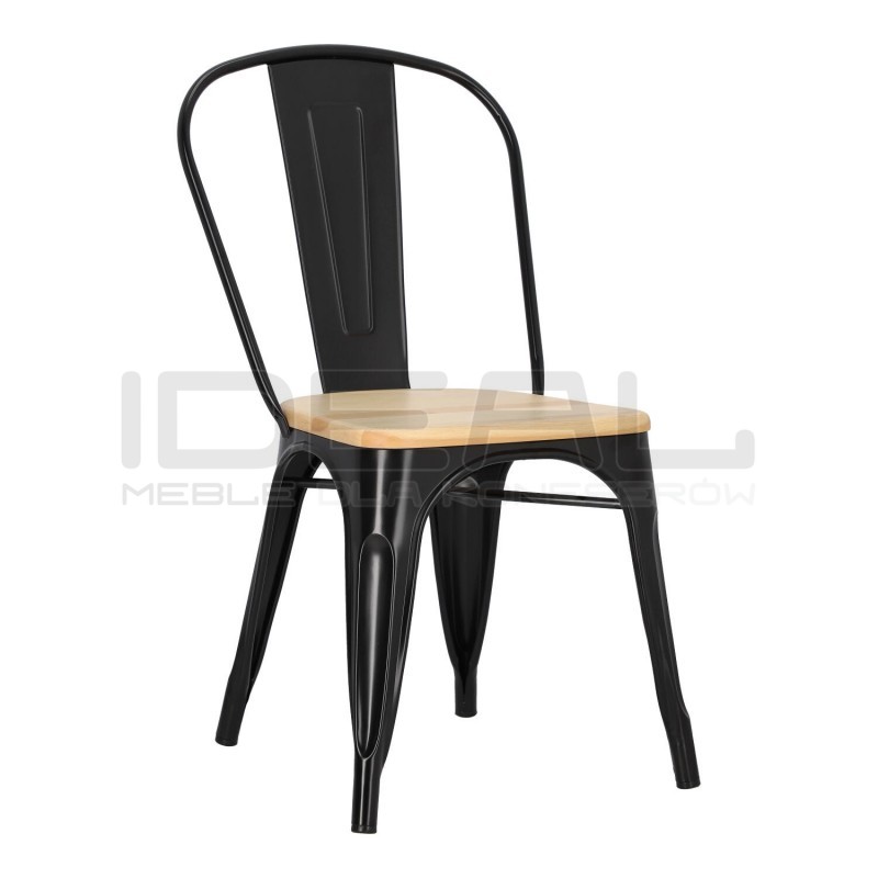 Krzesło Paris Wood Inspirowane Tolix