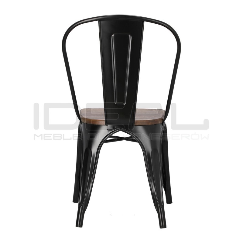 Krzesło Paris Wood inspirowane Tolix