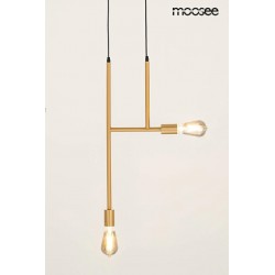 Lampa wisząca RIVA 2 złota