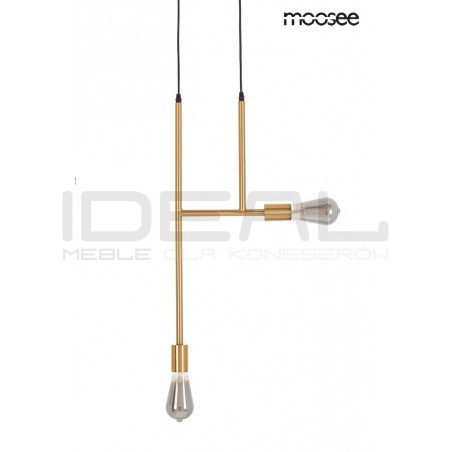 Lampa wisząca RIVA 2 złota