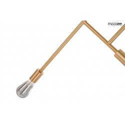 Lampa wisząca RIVA 2 złota