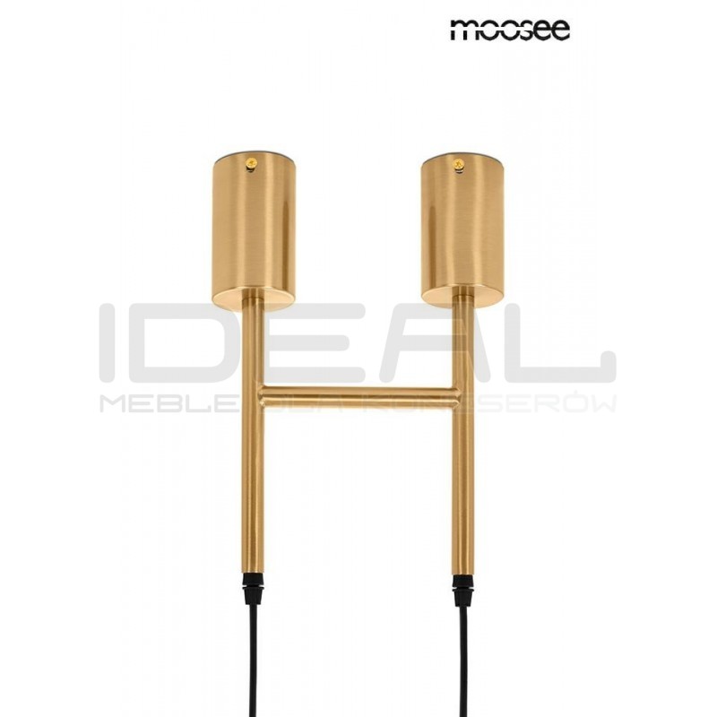 Lampa wisząca RIVA 2 złota