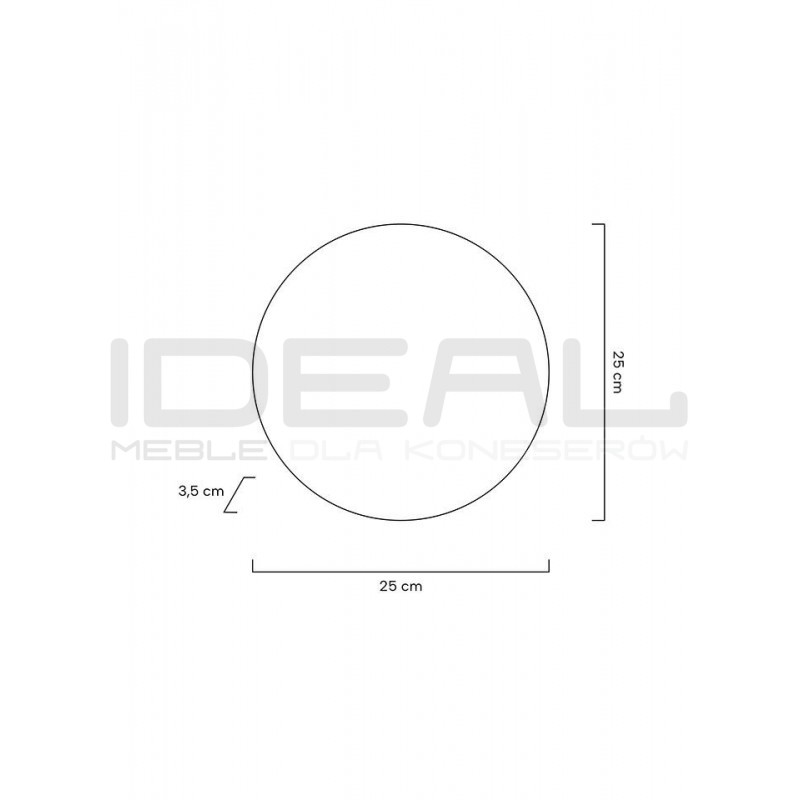 Kinkiet Shadow Sun czarny