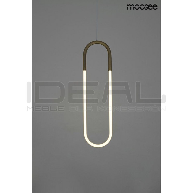 Lampa wisząca glamour PUZO S złota