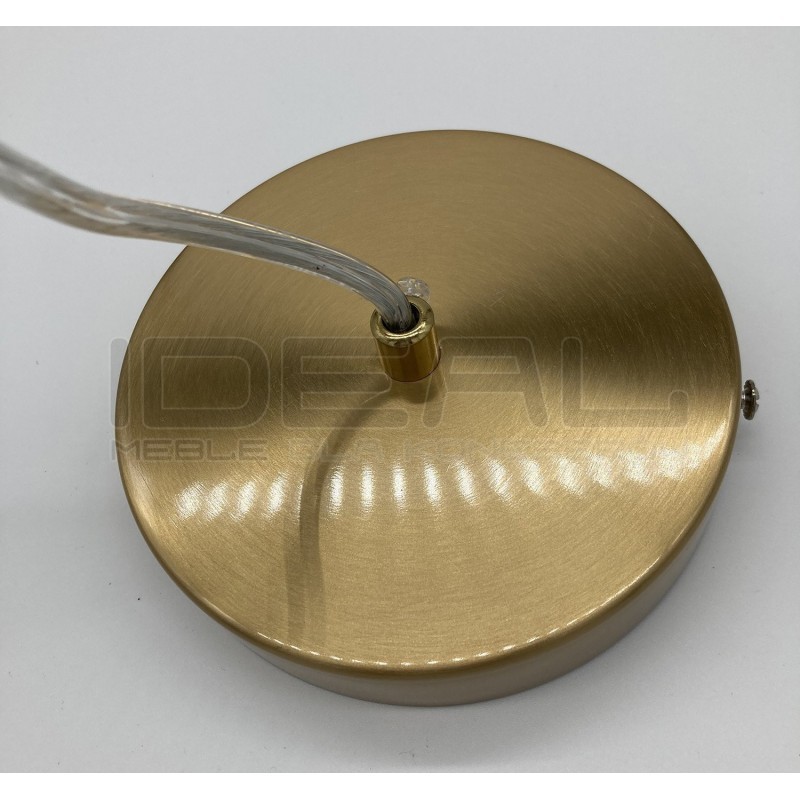 Lampa wisząca glamour PUZO U-Shape 60 mosiądz