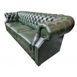 Sofa Chesterfield Windsor Classic skóra 4 os.