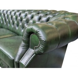 Sofa Chesterfield Windsor Classic skóra 4 os.